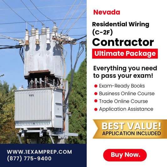 Nevada Residential Wiring Contractor (C-2F) Ultimate Exam Prep Rental
