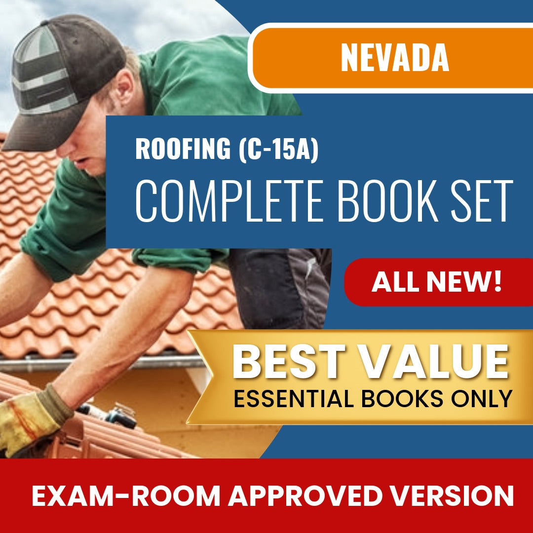 Nevada Roofing Contractor (C-15A) Books Allowed into Exam Package