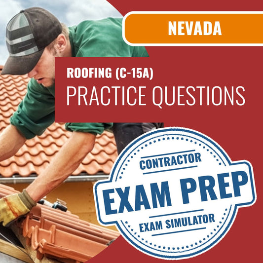 Nevada Roofing Contractor (C-15A) Exam - Online Practice Questions