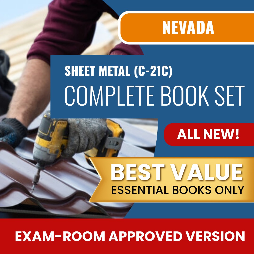 Nevada Sheet Metal Contractor (C-21C) Books Allowed into Exam Package