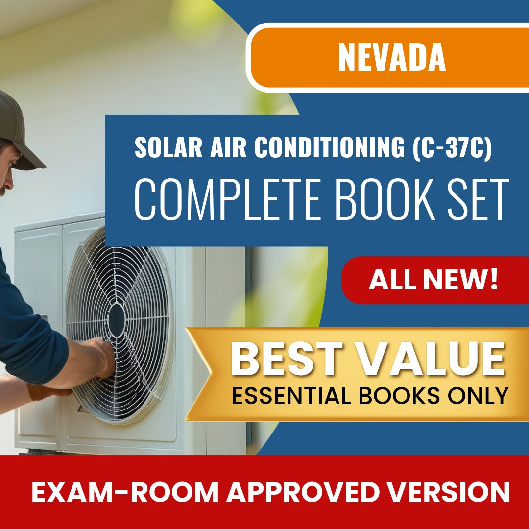 Nevada Solar Air Conditioning Contractor (C-37C) Books Allowed into Exam Package