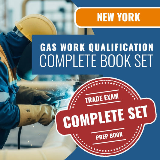 New York Gas Work Qualification Exam Book Package