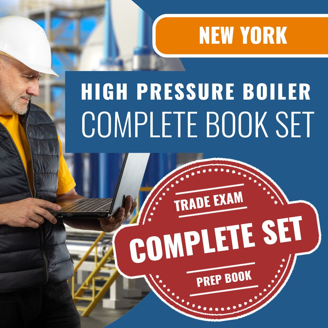 New York High Pressure Boiler Operating Engineer Exam Book Package