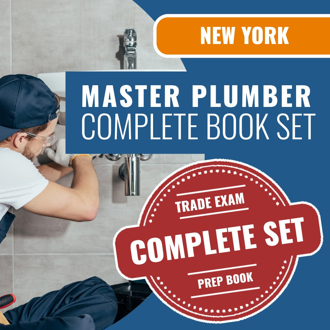 New York Master Plumber Exam Book Package