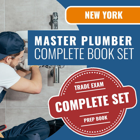 New York Master Plumber Exam Book Package