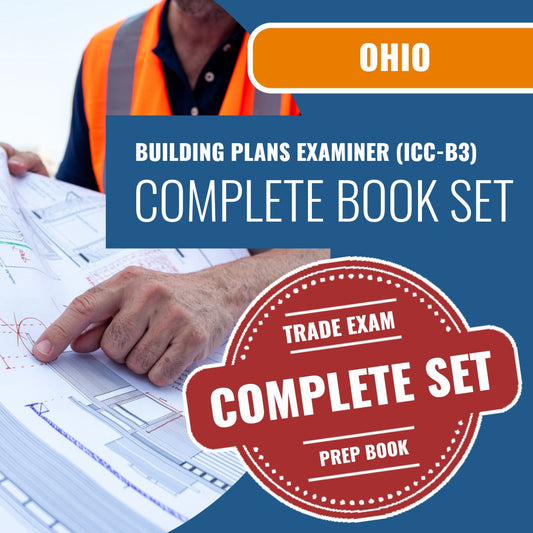 Ohio Building Plans Examiner (ICC - B3) Exam Book Package