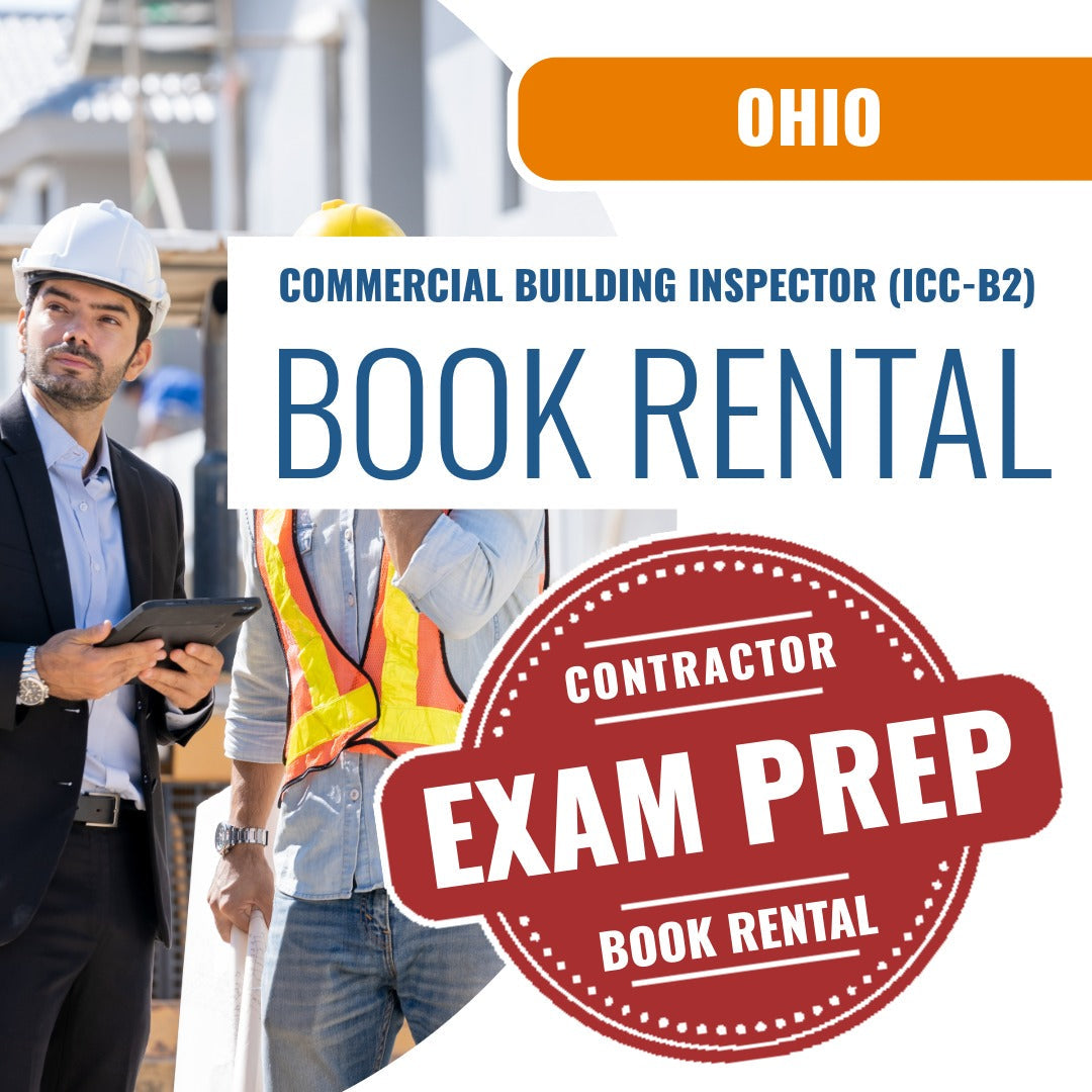 Ohio Commercial Building Inspector (ICC - B2) - Books & Courses Rental Package