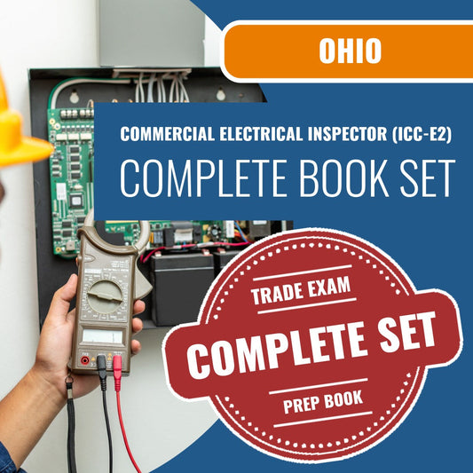 Ohio Commercial Electrical Inspector - (ICC - E2) Exam Book Package