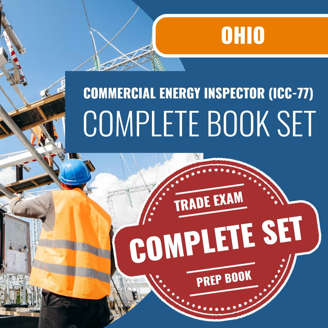 Ohio Commercial Energy Inspector (ICC - 77) Exam Book Package (Copy)