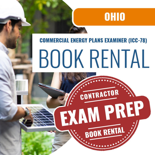 Ohio Commercial Energy Plans Examiner (ICC - 78) - Books & Courses Rental Package