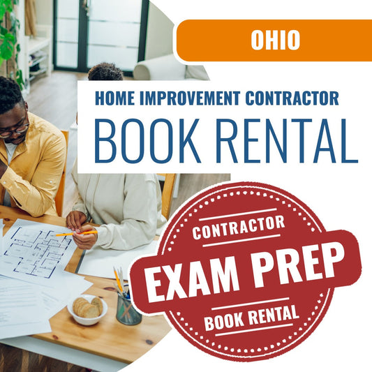 Ohio Home Improvement Contractor (ICC - 767_OH_GC) Exam Books & Course Rental