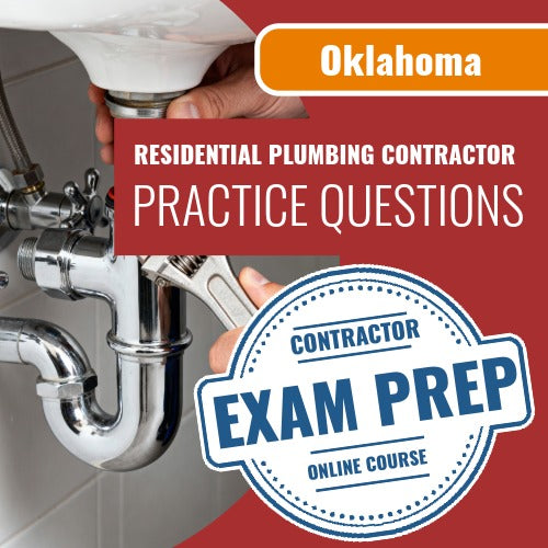 Oklahoma Residential Plumbing and Natural Gas Contractor Exam - Online Practice Questions
