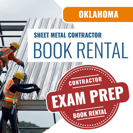 Oklahoma Sheet Metal Contractor - Books & Courses Rental Package
