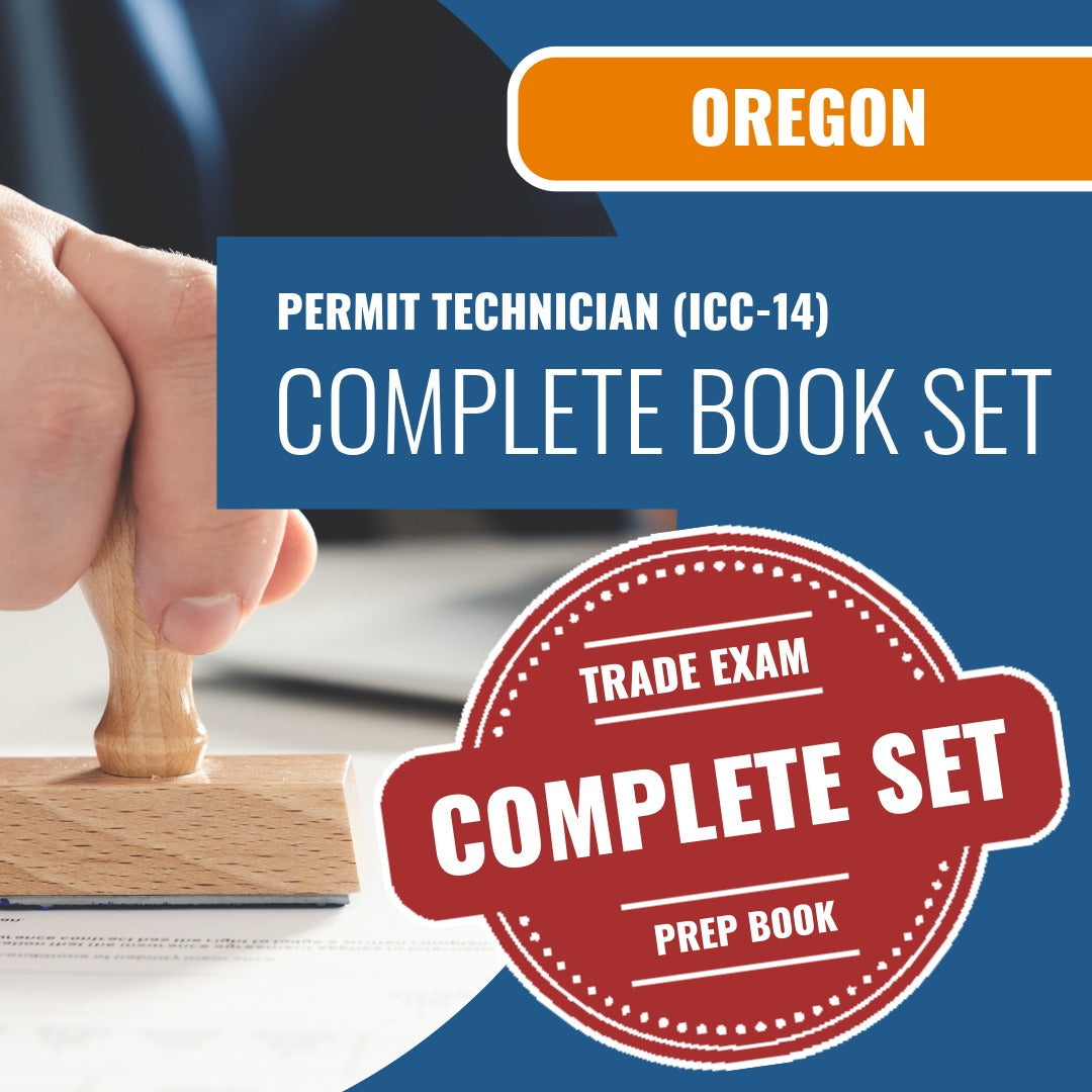 Oregon Permit Technician (ICC - 14) Exam Book Package
