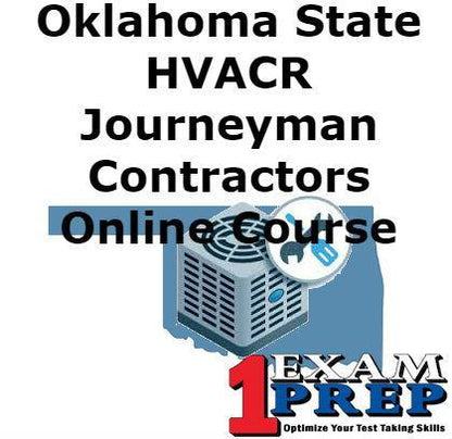 Oklahoma HVACR Limited Journeyman Contractor - Online Exam Prep Course