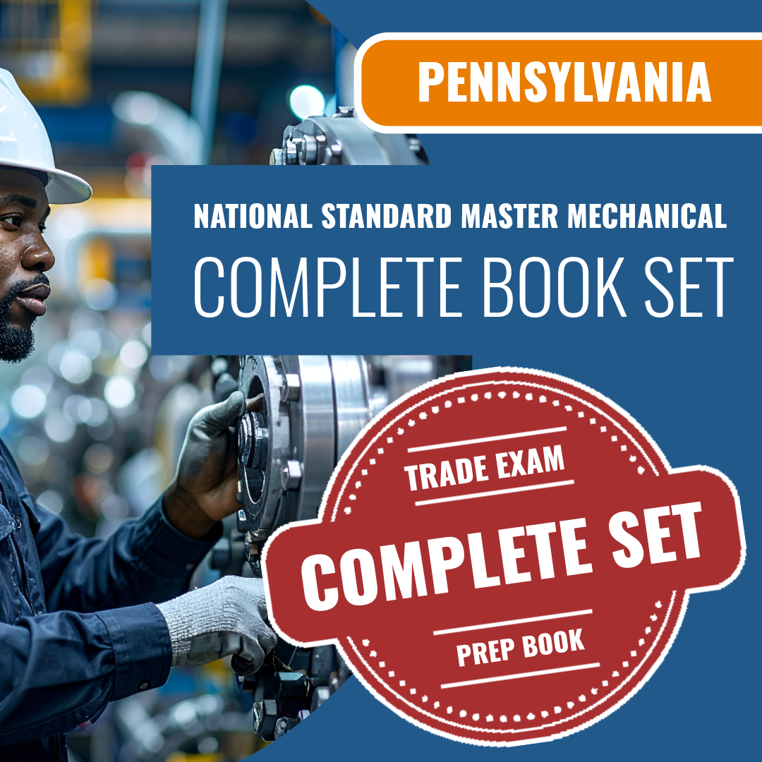 Reading Pennsylvania National Standard Master Mechanical (ICC - F29-N) Exam Book Package