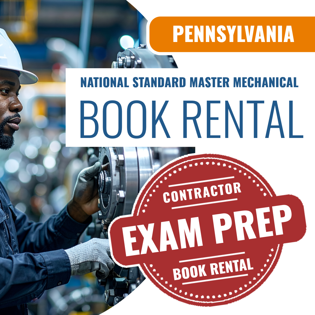 Reading Pennsylvania National Standard Master Mechanical (ICC - F29-N)- Books & Courses Rental Package