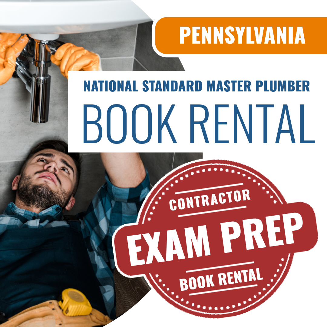 Reading Pennsylvania National Standard Master Plumber (ICC - F24-N) - Books & Courses Rental Package