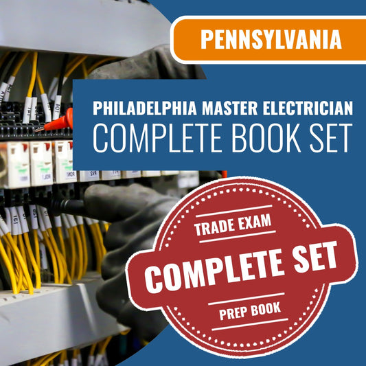 Philadelphia Pennsylvania Standard Master Electrician (ICC - 211_PA_PH) Exam Book Package