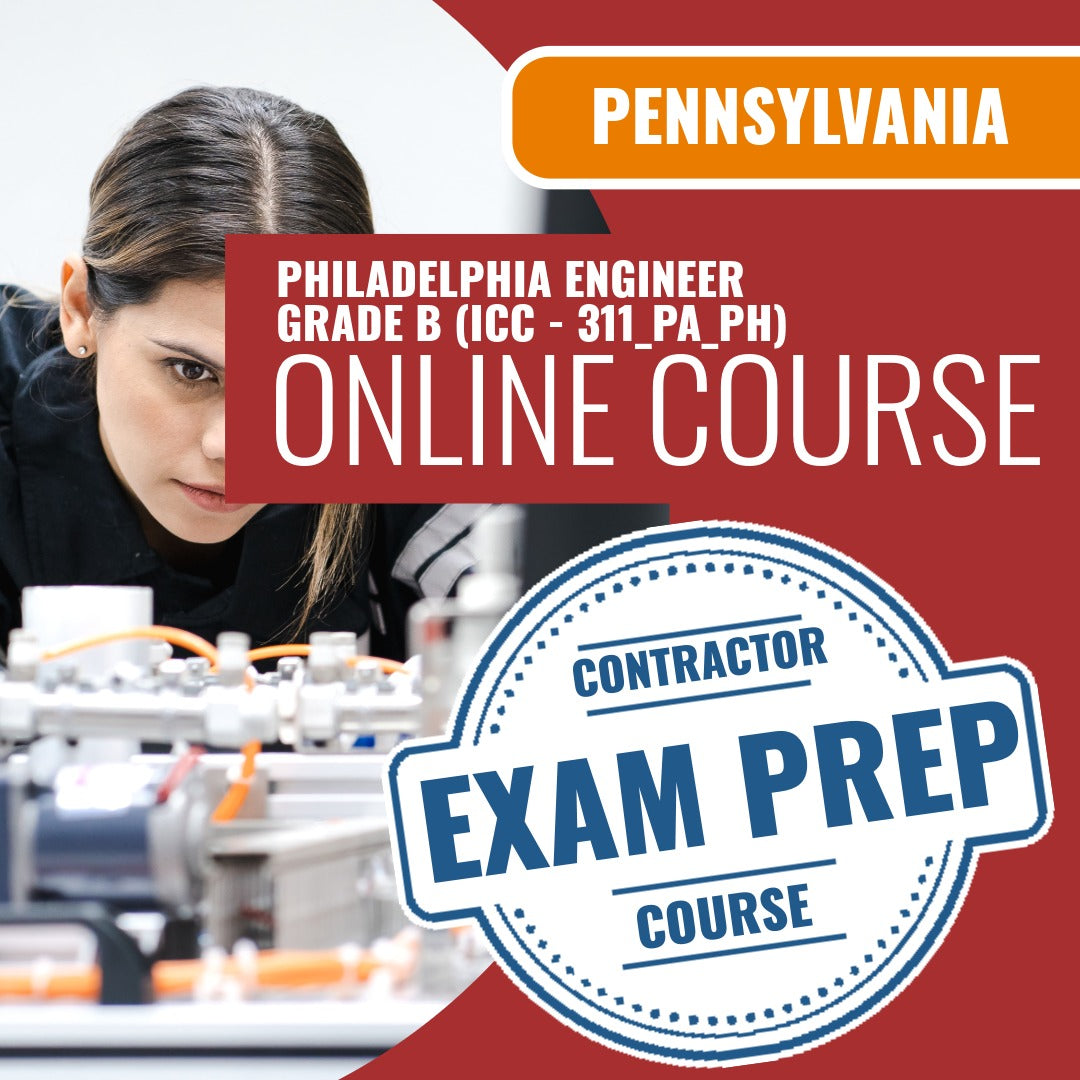 Philadelphia Pennsylvania Engineer Grade B (ICC - 311_PA_PH) - Online Exam Prep