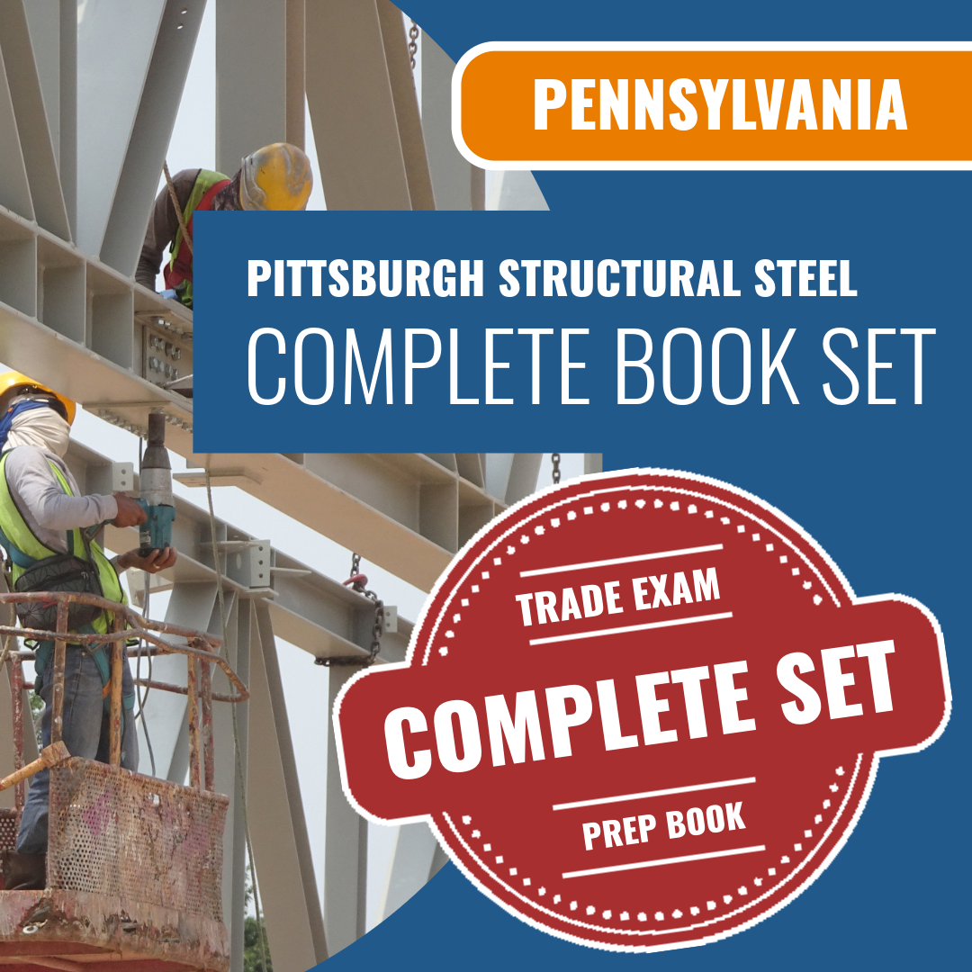 Pittsburgh Pennsylvania Structural Steel and Bolting Codes Module (ICC - S1CY) Exam Book Package