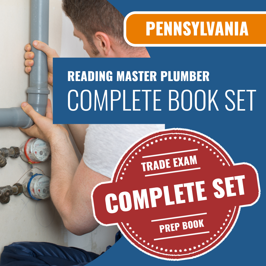 Reading Pennsylvania Master Plumber (ICC - G24-N) Exam Book Package