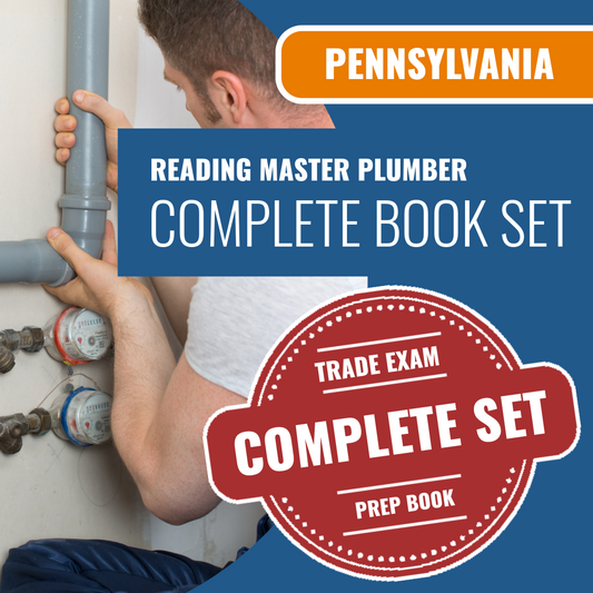 Reading Pennsylvania Master Plumber (ICC - G24-N) Exam Book Package