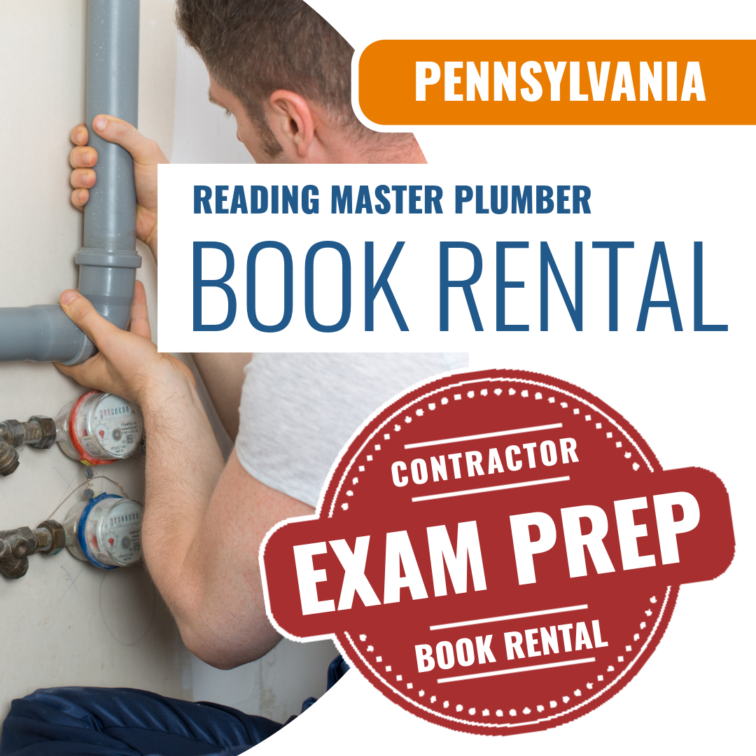 Reading Pennsylvania Master Plumber (ICC - G24-N) - Books & Courses Rental Package