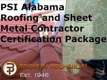 Load image into Gallery viewer, Alabama Roofing and Sheet Metal Contractor Book Package - Highlighted and Tabbed
