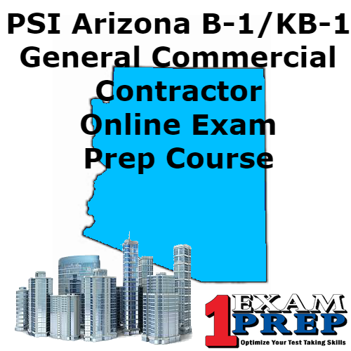Arizona B-1 (KB-1) General Commercial Contractor - Online Exam Prep Course