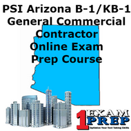Arizona B-1 (KB-1) General Commercial Contractor - Online Exam Prep Course