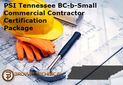 PSI Tennessee BC-b-Small Commercial Contractor Book Package