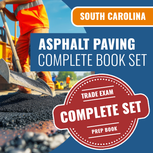 South Carolina Asphalt Paving Contractor Exam Complete Book Package