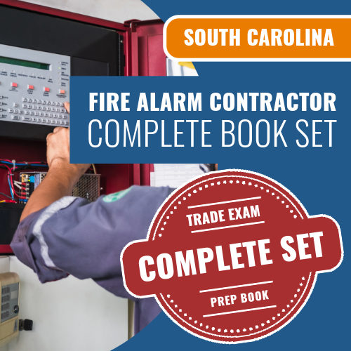 South Carolina Fire Alarm Contractor Exam Complete Book Package