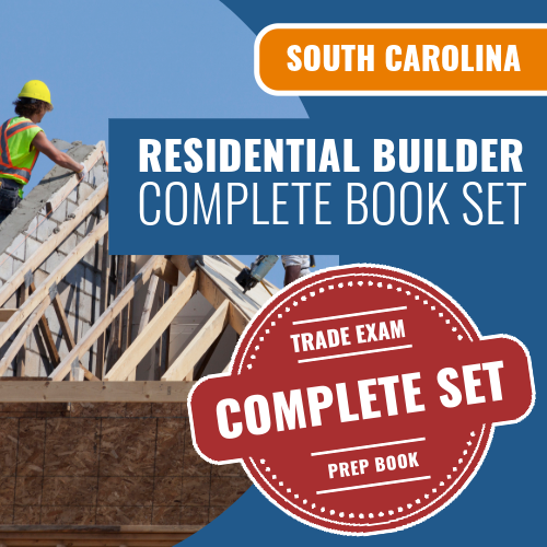 South Carolina Residential Builder Exam Book Package
