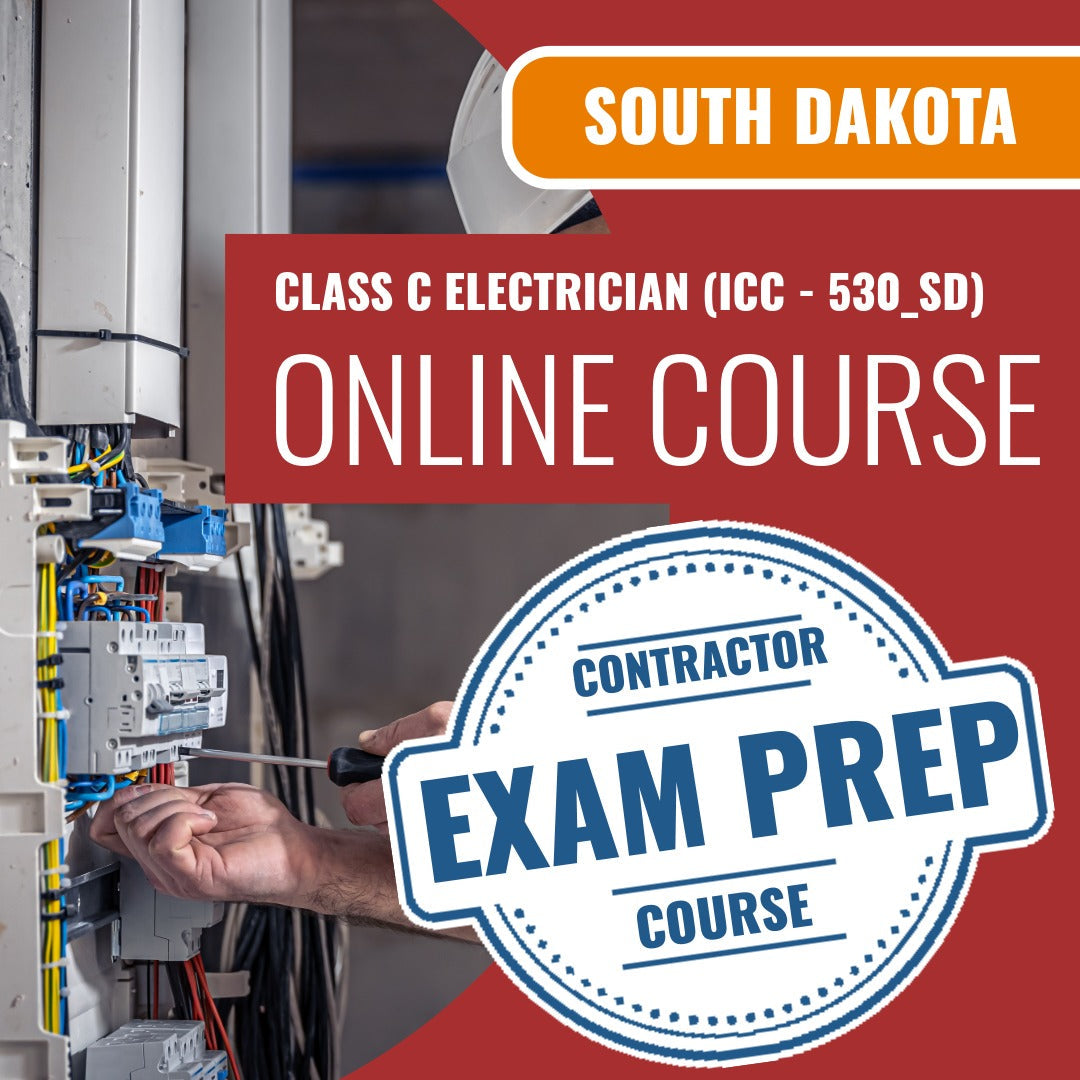 South Dakota Class C Electrician (ICC - 530_SD) Exam - Online Exam Prep