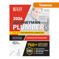 2026 Tennessee Journeyman Plumber Exam Prep Study Guide (Based on 2024 IPC)
