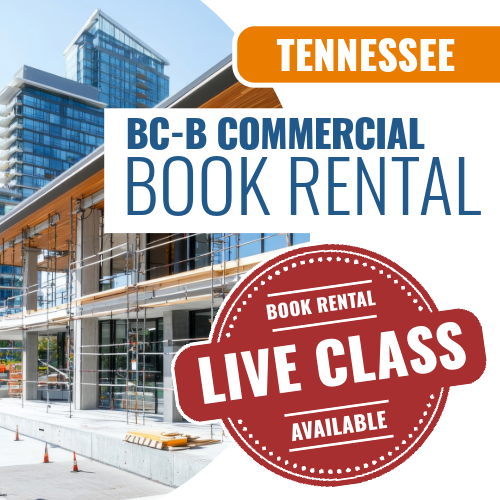 Tennessee BC-B Commercial Contractor - Books & Courses Rental Package (Prov)