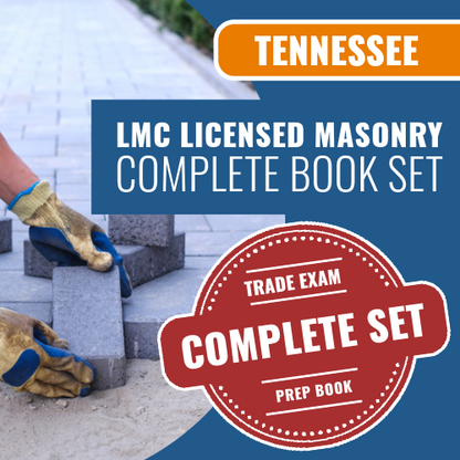 Tennessee LMC-Licensed Masonry Contractor Exam Book Package (Prov)