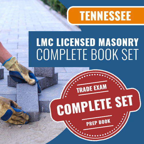 Tennessee LMC-Licensed Masonry Contractor Exam Book Package (Prov)