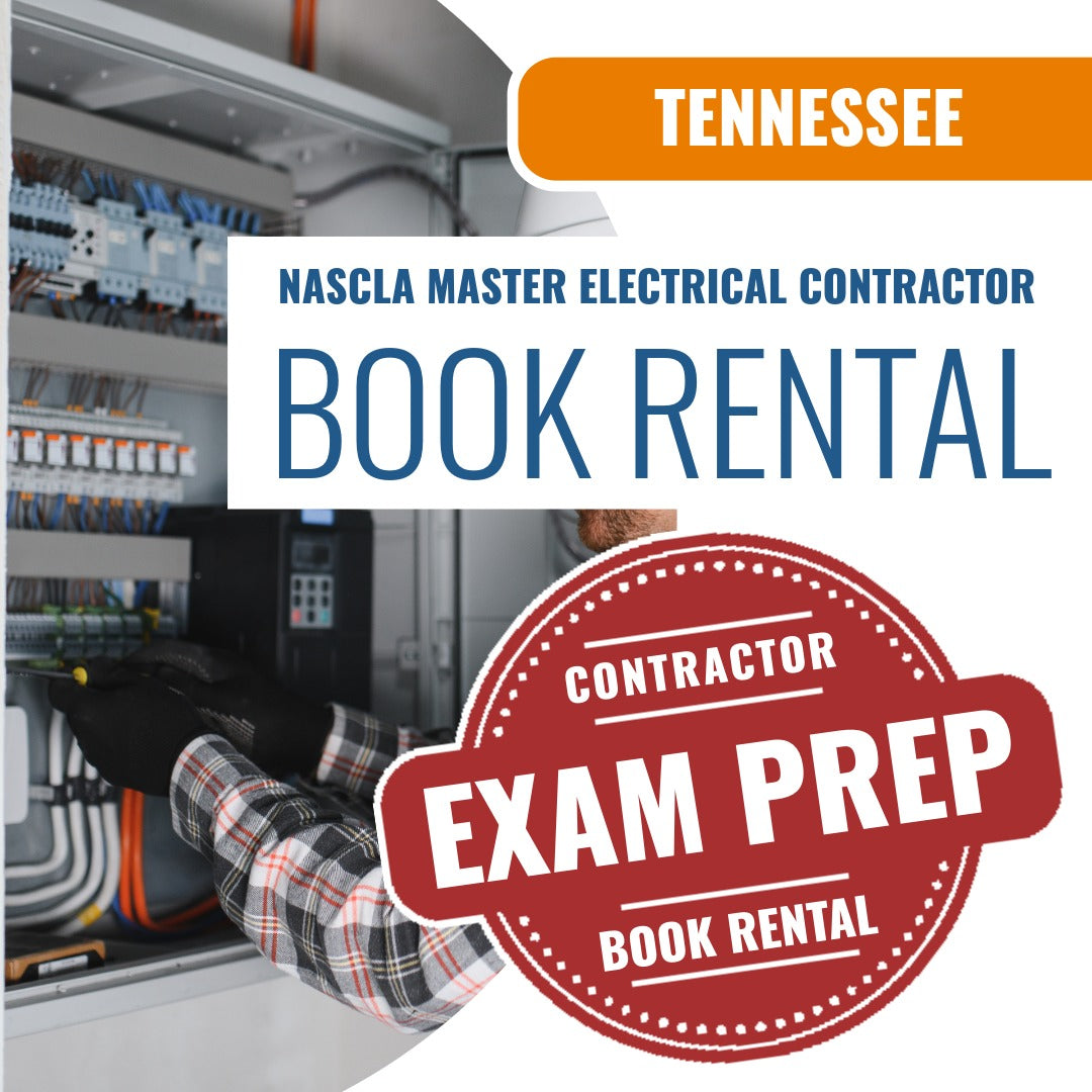 Tennessee Nascla Master Electrical Contractor - Books & Courses Rental Package