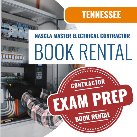 Tennessee Nascla Master Electrical Contractor - Books & Courses Rental Package