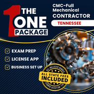 The 1 Package: All-Inclusive Tennessee CMC-Full Mechanical Contractor Exam, Licensing & Business Setup Solution
