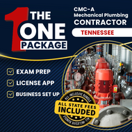 The 1 Package: All-Inclusive Tennessee CMC-A Mechanical Plumbing Contractor Exam, Licensing & Business Setup Solution