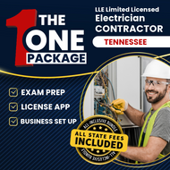 The 1 Package: All-Inclusive Tennessee LLE Limited Licensed Electrician Contractor Exam, Licensing & Business Setup Solution