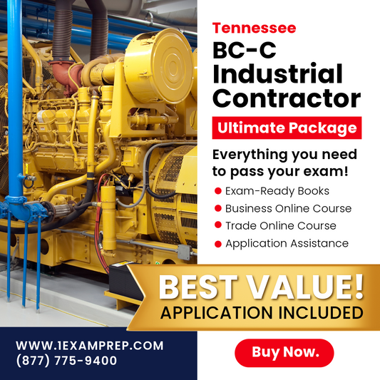 Tennessee BC-C Industrial Ultimate Exam Prep Rental Package (Prov)