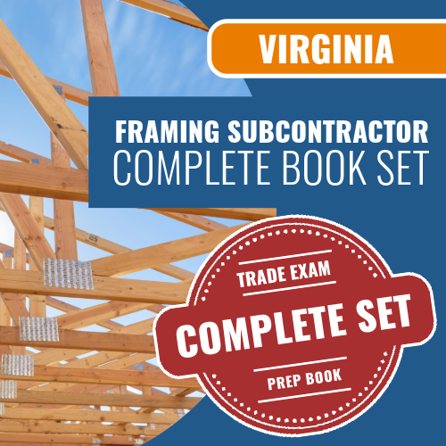 Virginia Flooring and Floor Covering Contracting Exam Complete Book Package