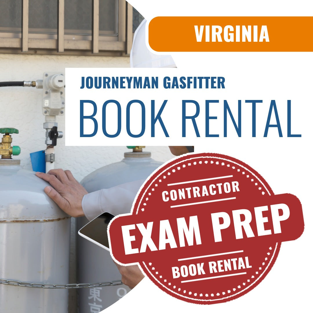 Virginia Journeyman Gasfitter - Books & Courses Rental Package