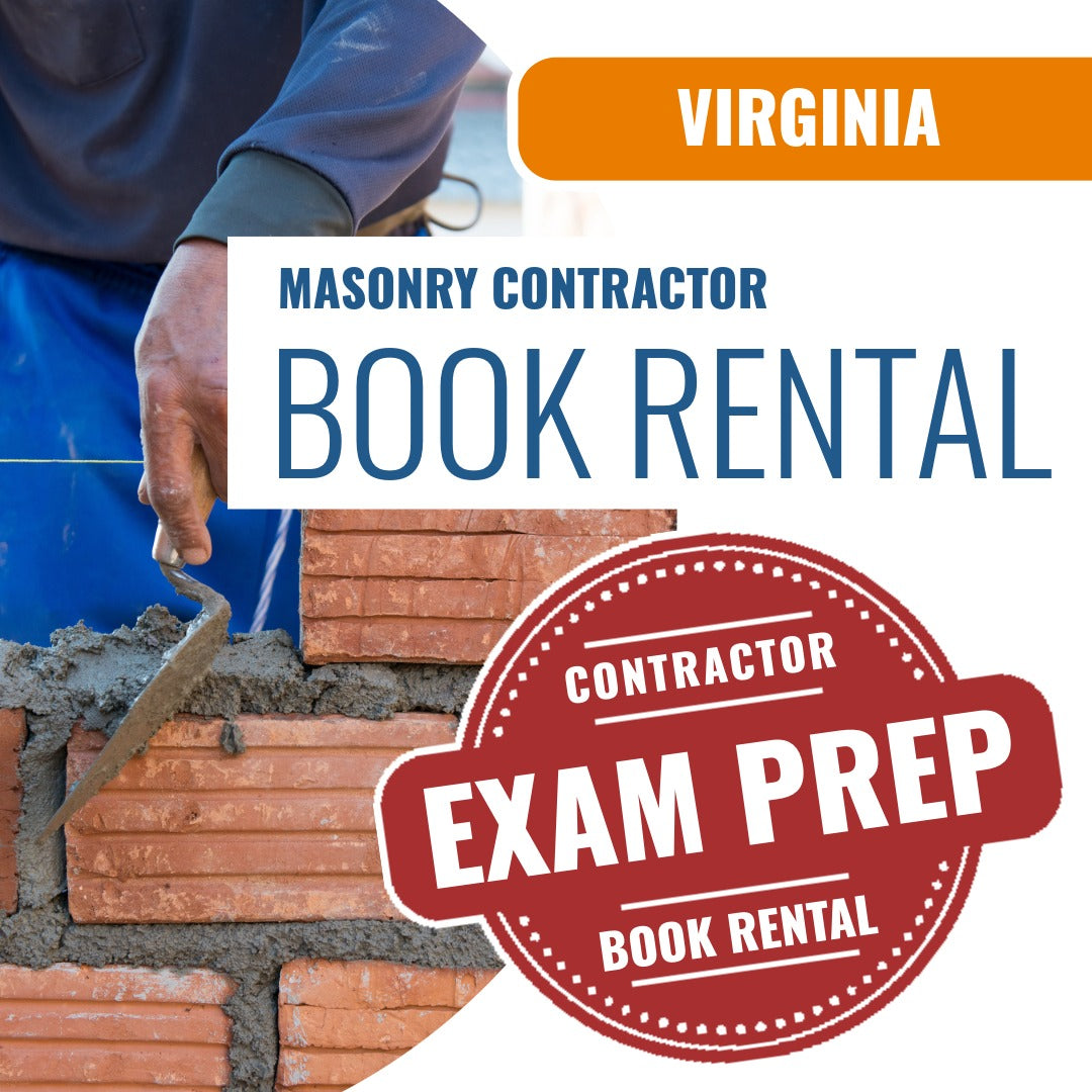 Virginia Masonry Contractor - Books & Courses Rental Package