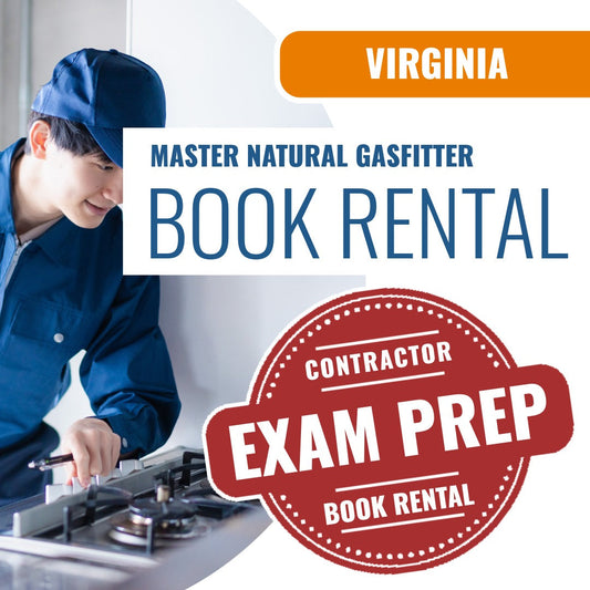 Virginia Master Natural Gasfitter - Books & Courses Rental Package